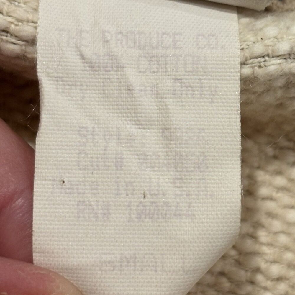 The Produce Company Vintage 90s Quilted Jacket Small USA Boho Cottage - Picture 4 of 10